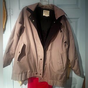 London Fog Mauve/ gray Jacket